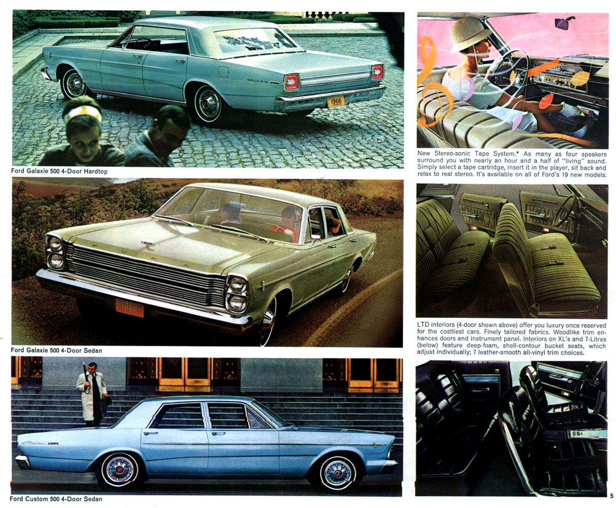 1966 Ford Full-Line Brochure Page 6